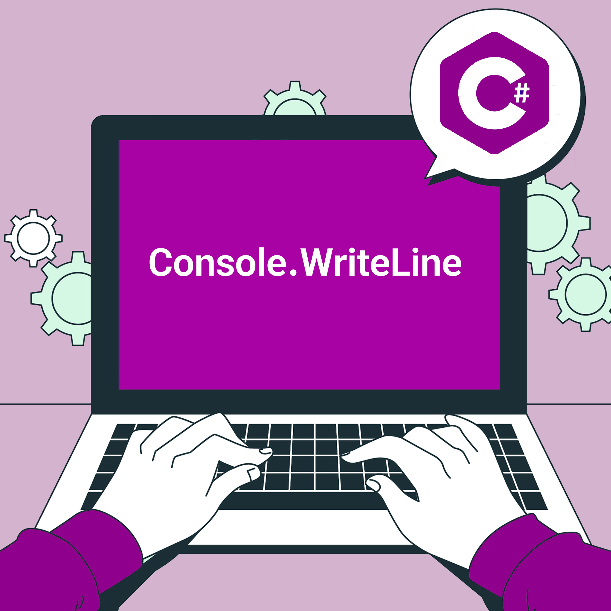 استفاده از Console.WriteLine در سی‌شارپ
